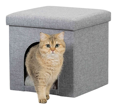Trixie Pouf Katzenkorb Relax-Iglu Alois Grau