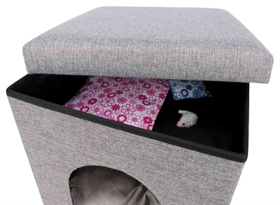 Trixie Pouf Katzenkorb Relax-Iglu Alois Grau
