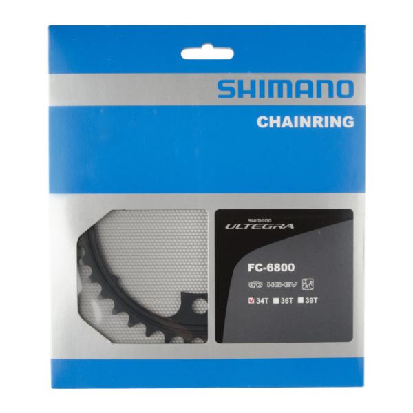 Kettenblatt 53T Shimano Ultegra FC-6800 (MB) 2x11-fach - dunkelgrau