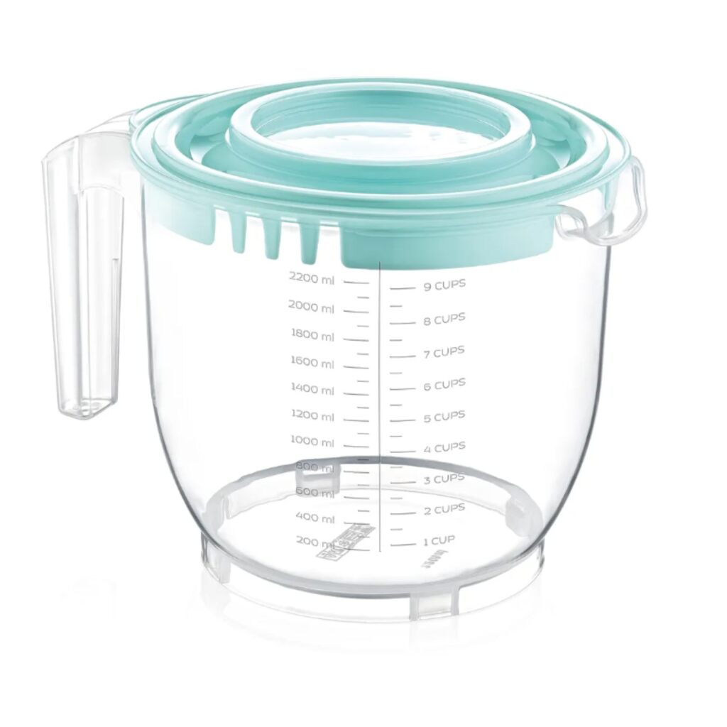 Messbecher anderer Marken, 2200 ml, verschiedene Farben