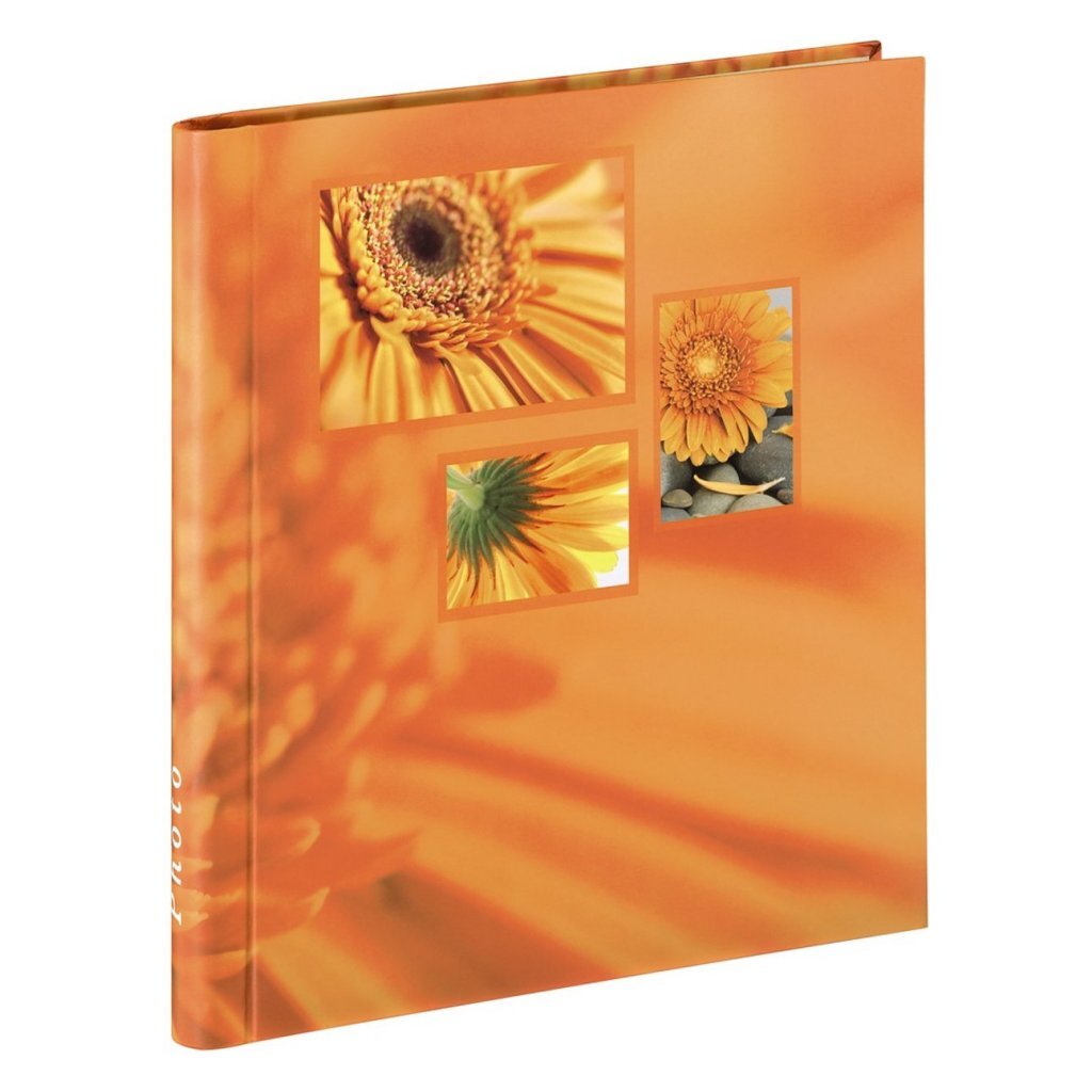 Hama selbstklebendes Fotoalbum Single 28x31 cm 20 Blatt orange