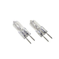 Xavax halogeen-steeklampje gy6.35 50w warm wit 2 stuks