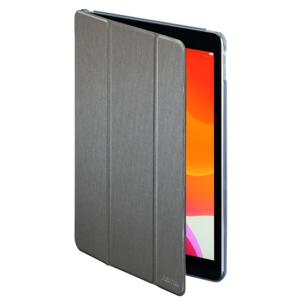 Hama Tablet-Hülle, faltbar, transparent, für Apple iPad 10.2, grau