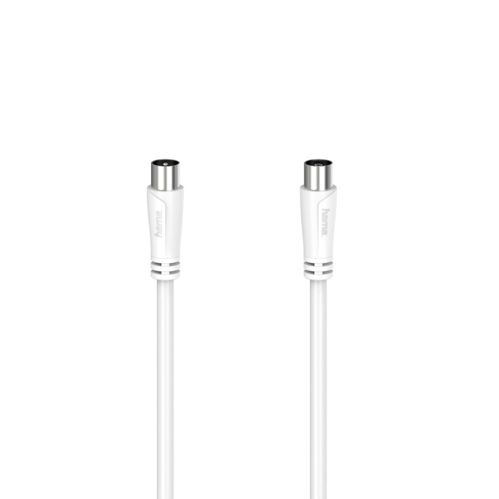 Hama Antennenkabel, Koaxialstecker – Koaxialkupplung, 5,0 m, 90 dB