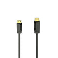 Hama high speed hdmi kabel verguld type a naar type c + ethernet 1.5 m zwart
