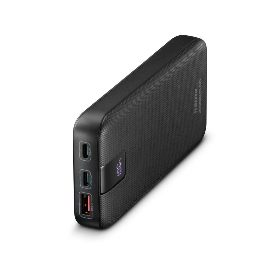 Hama Netzteil PD 20 20000mAh Usgänge: 2x USB-C USB-A Schnellladeantr.