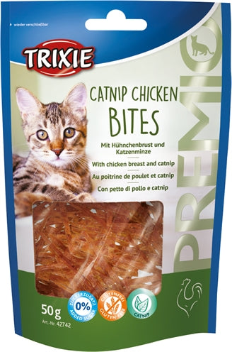 Trixie Premio Katzenminze-Hühnchen-Häppchen