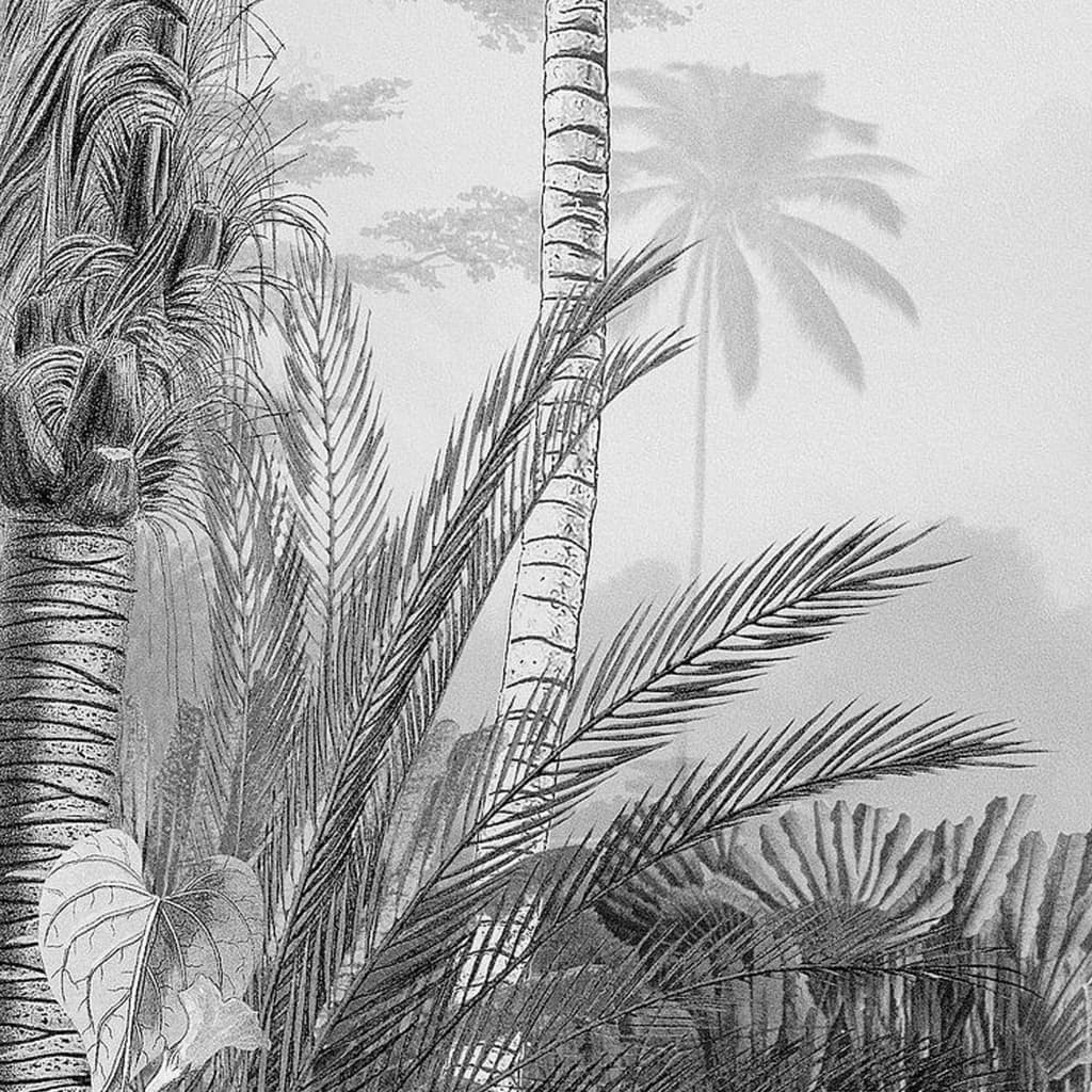 Komar Komar Fototapete Lac Tropical Schwarz-Weiß 200x270 cm