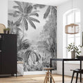 Komar Komar Fototapete Lac Tropical Schwarz-Weiß 200x270 cm