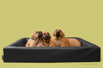 BIA -Bett Dog Basket Original quadratisch schwarz