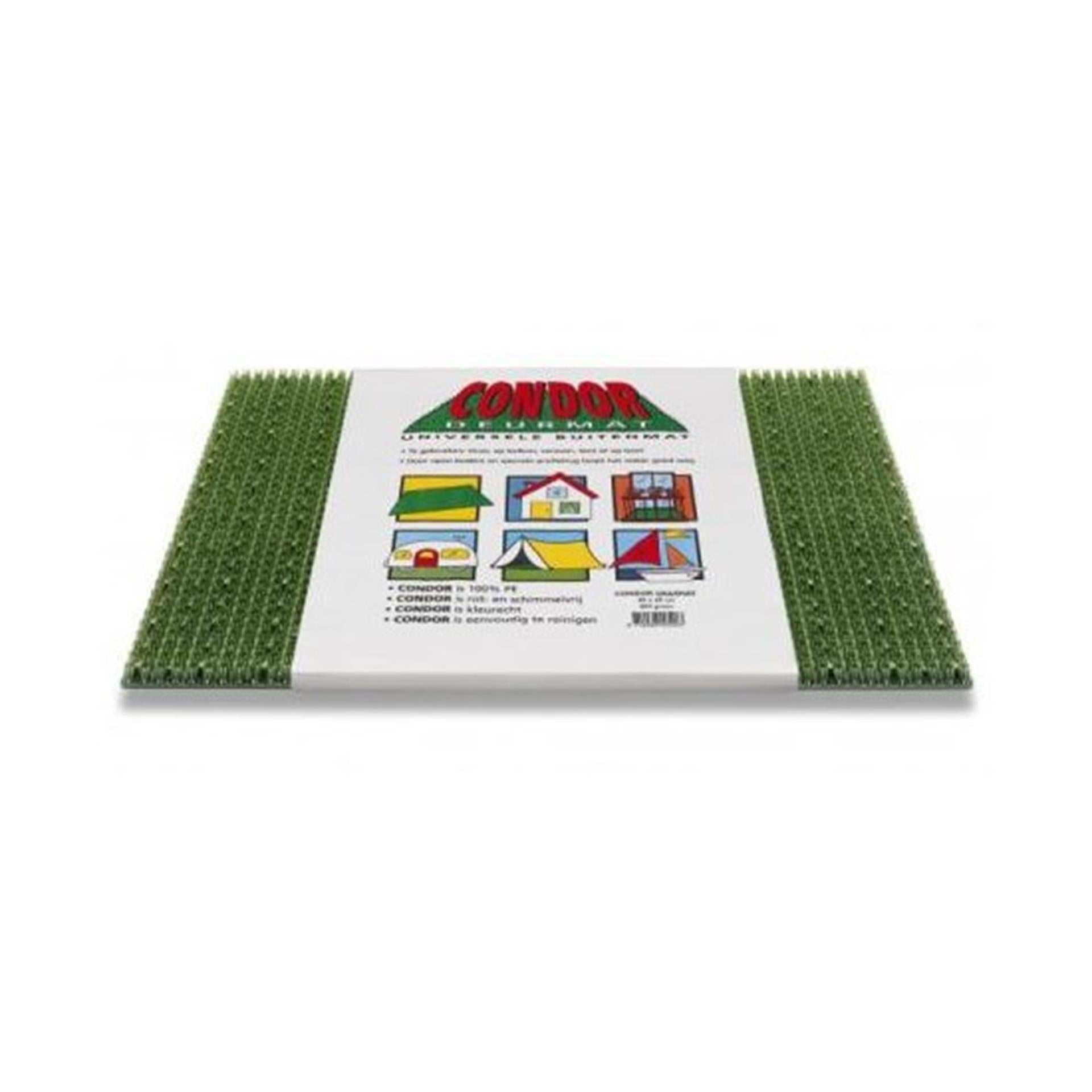 Hq mat condor antraciet 40x60