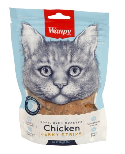 Wanpy weiche, ofengeröstete Hähnchen-Jerky-Streifen