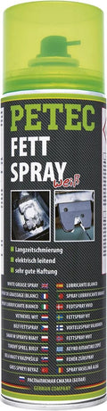 Petec fettspray grease spray white 500 ml