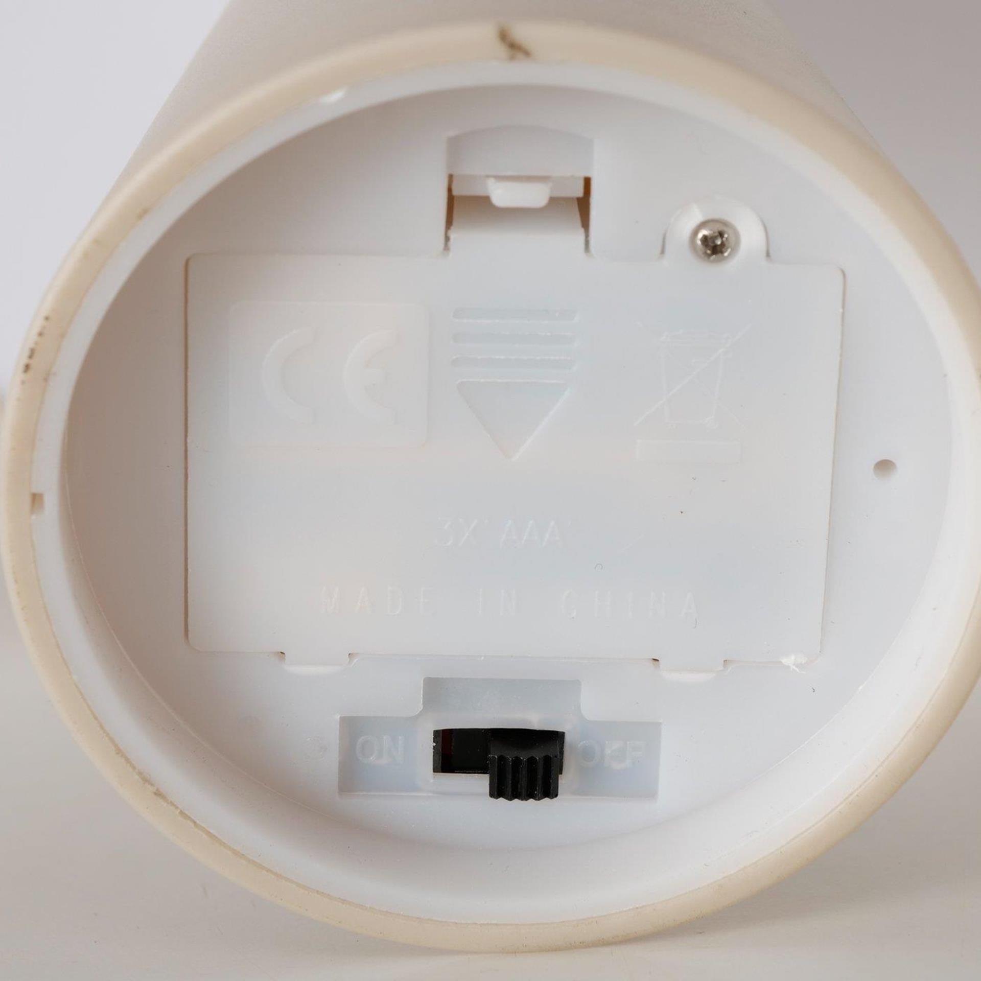 Boltze home led tafellamp adelia beige ø15xh17,5cm