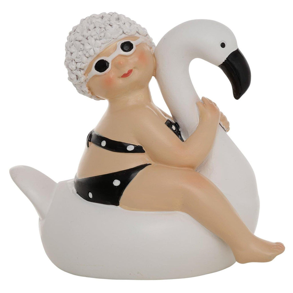 Boltze home figuur vrouw dolores 15x11x13,5cm 2 assorti
