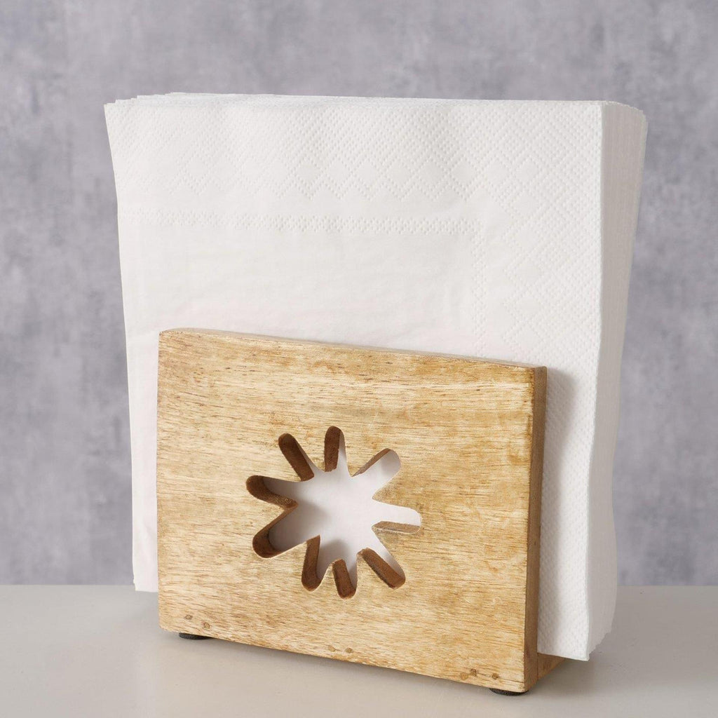 Boltze home servethouder flowery mango 13,5x5,5x10,5cm