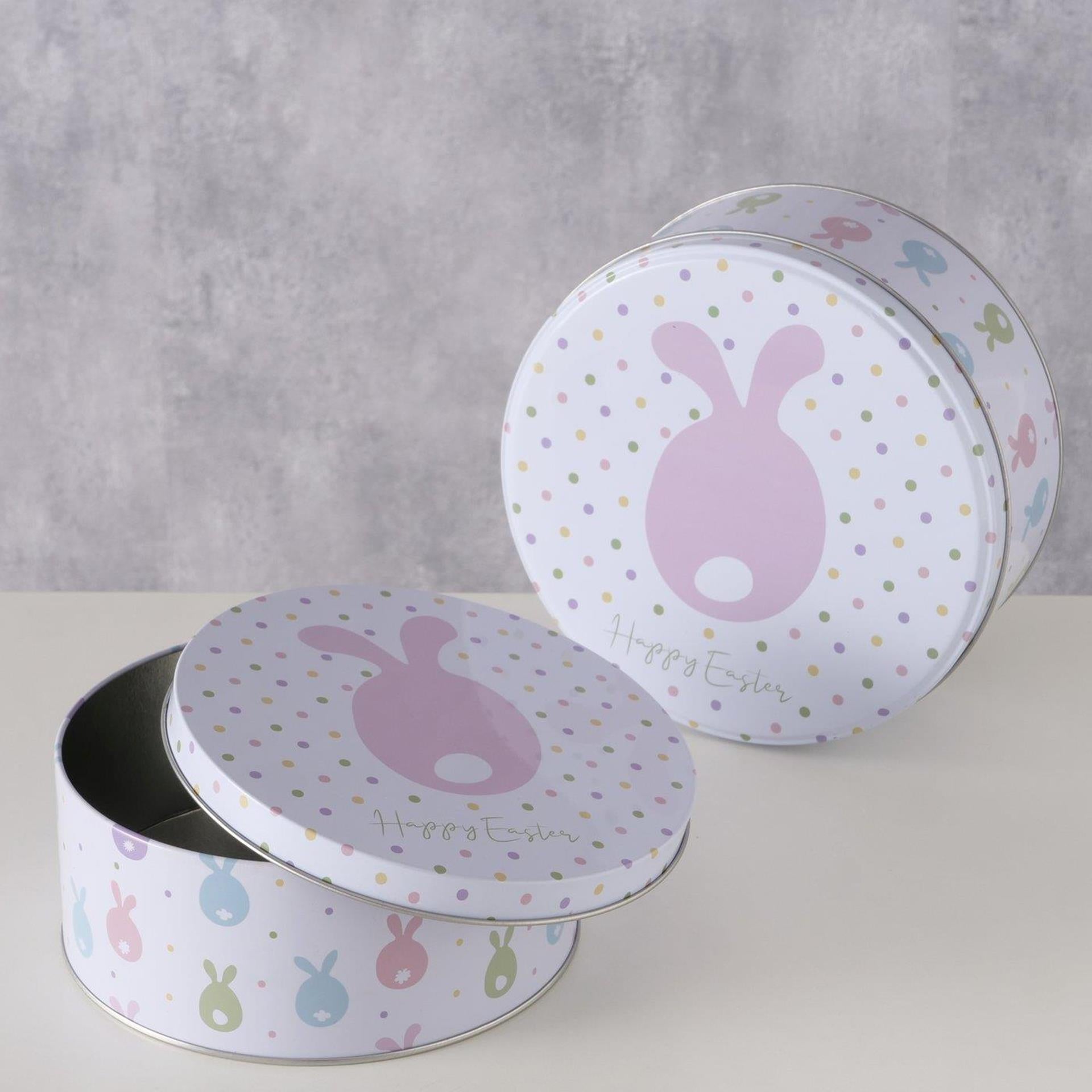 Boltze home opbergblik eggard 2-delig h 7-8 cm