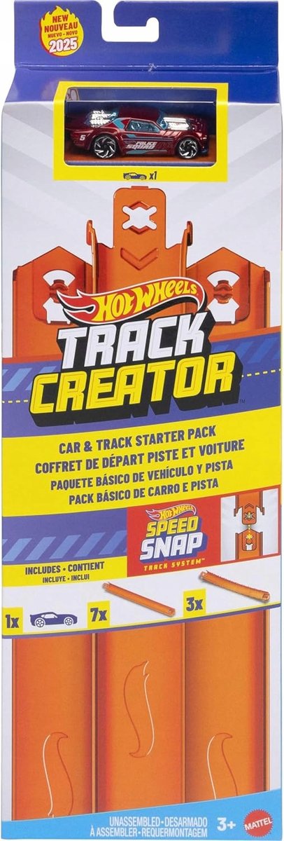 Hot wheels track creator starterset met auto
