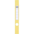 Rugetiketten durable 60 x 390 mm geel 10 stuks