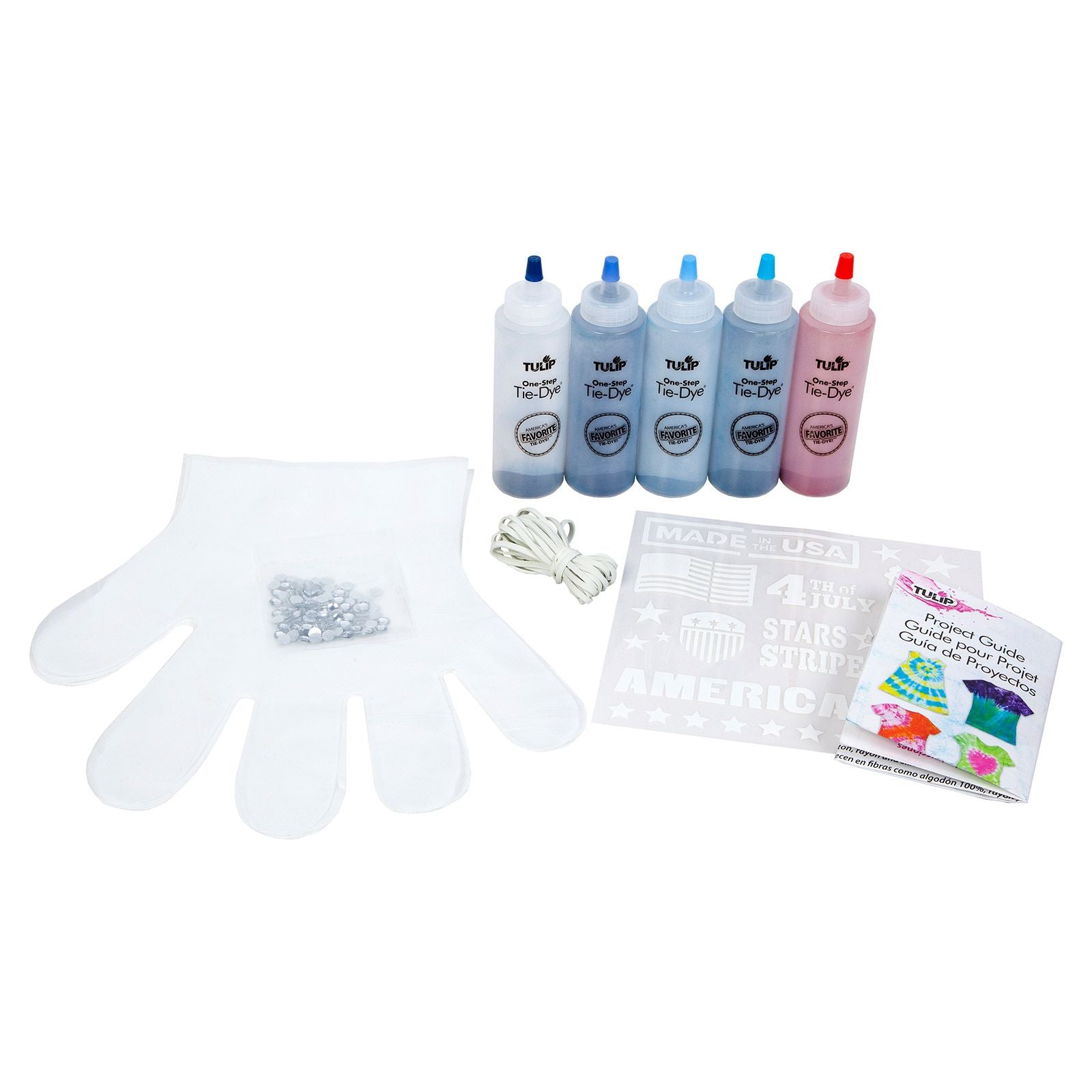 Tulip one-step tie dye tulip • tie-dye kit americana 5 kleuren