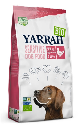 Yarrah Dog Bio -Stücke vernünftige Hühnchen ohne Zuckerzucker