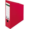 Tijdschriftenhouder leitz a4 rood