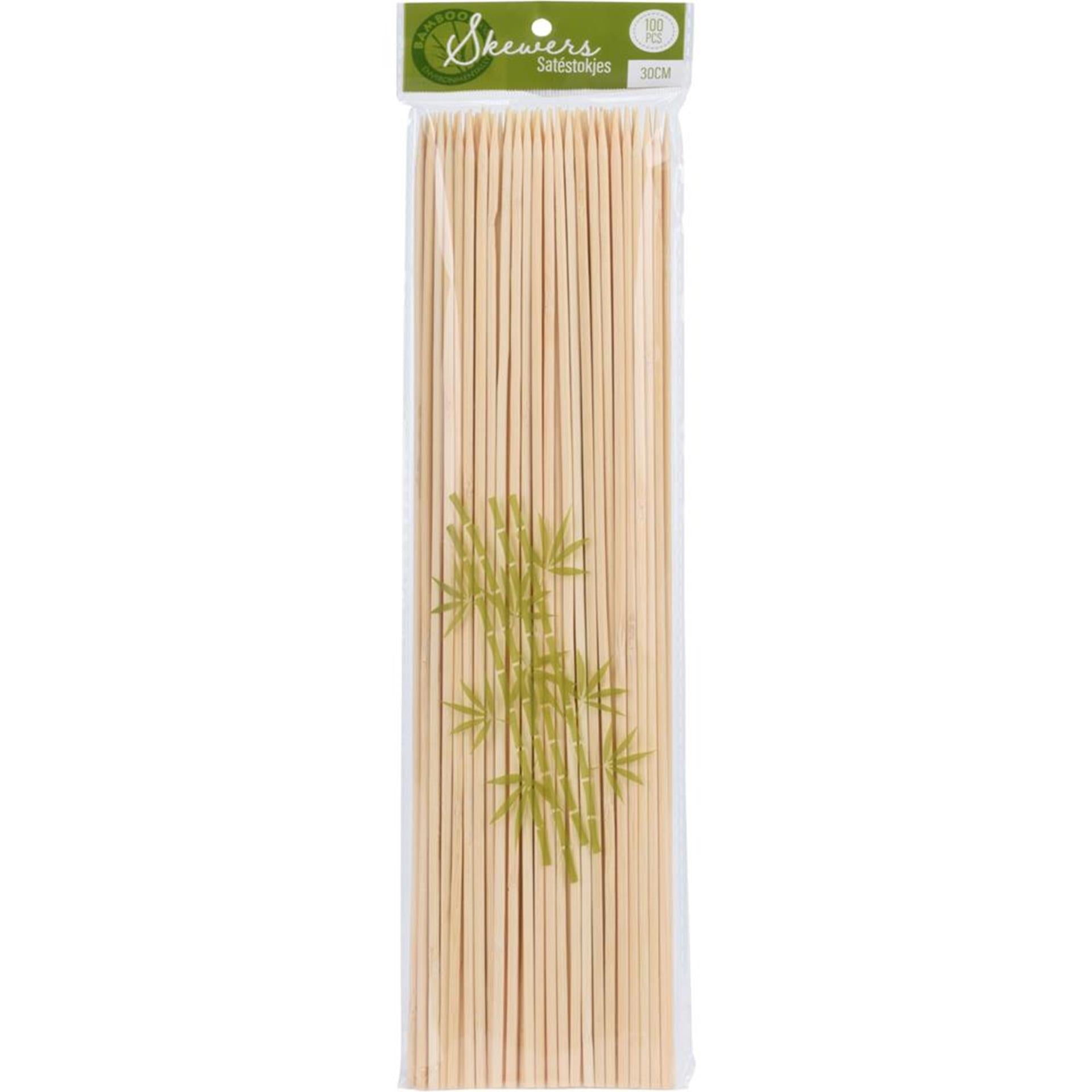 Excellent houseware satestokjes 30cm zakje a 100 stuks