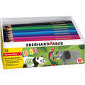 Eberhard Faber ef-511471 Jumbo ergonomische Buntstifte, 72 Stück