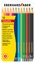 Eberhard Faber EF-514813 Buntstifte, klassisches Metalletui, 12 Stück