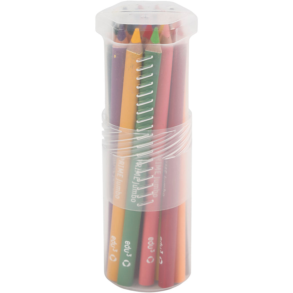 Https: www.cchobby.nl edu-jumbo-kleurpotlood-dikte-10-mm-vulling-6-25-mm-diverse-kleuren-18-stuk-1-doos