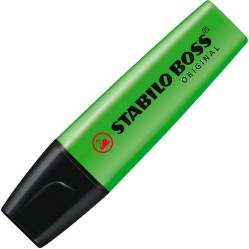 Abi tekstmarker stlo original groen 2-5mm schuin