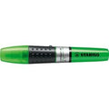 Stabilo luminator - markeerstift - extra grote inkttank - groen - per stuk
