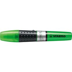 Stabilo luminator - markeerstift - extra grote inkttank - groen - per stuk