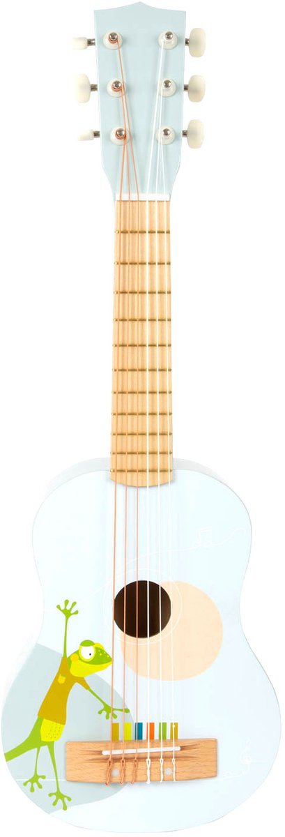 Small Foot – Holzgitarre mit groovigen Beats, 63 cm