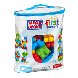 Mattel Mega Bloks Bausteine ​​für Erstbauer, klassisch, 60 Teile