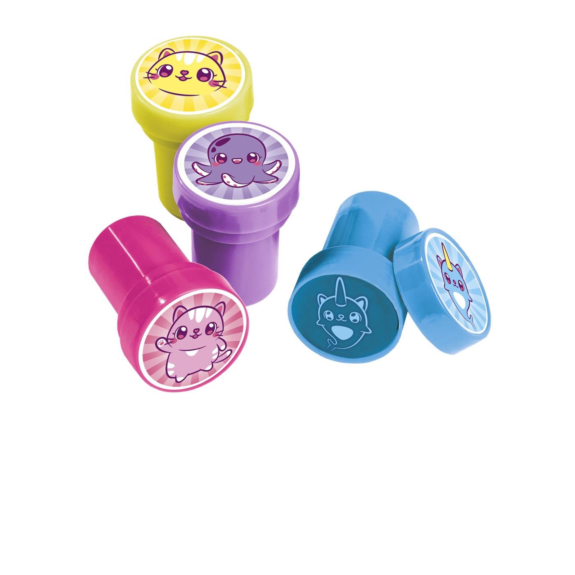 Mini mymy zelfinktende stempels 12st