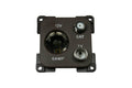 C-line 12 volt contactdoos met antenne en satelliet aansluiting bruin - verpakt