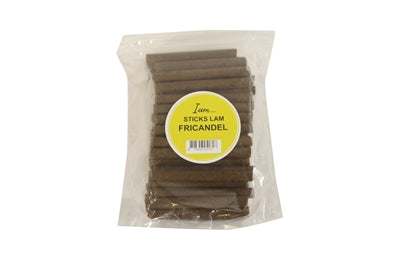 I am sticks fricandel lam rijst