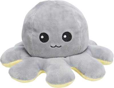Trixie Oktopus Wendeplüsch grau gelb