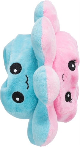 Trixie Oktopus Wendeplüsch grau gelb