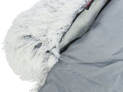 Trixie - sofa - hondenbed harvey - meubelbeschermer - hoekig - wit zwart - 90x90 cm