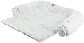 Trixie - sofa - hondenbed harvey - meubelbeschermer - hoekig - wit zwart - 90x90 cm