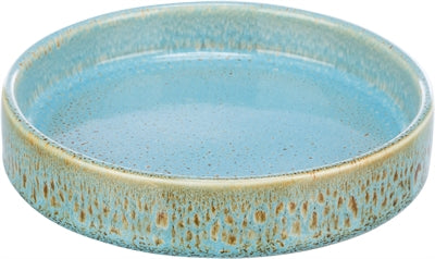 Trixie Futter- und Trinknapf aus Keramik, blau