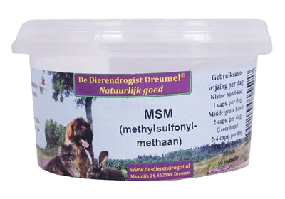 MSM-Kapseln aus der Tierapotheke