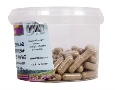 Himbeerblattkapseln aus der Tierapotheke