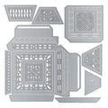 Tonic studios • dimensions die set crystal container square base