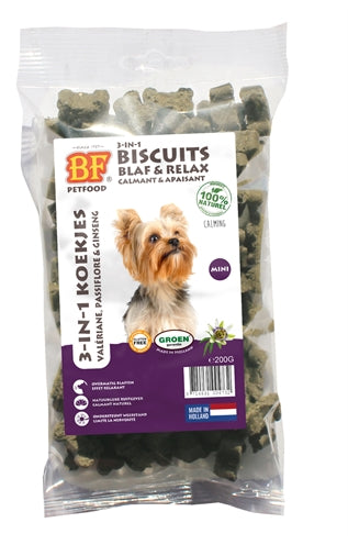 BF Petfood Biofood 3-in-1 Hundekekse, Bark Relax Mini