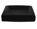 Bia bed royal fluweel hoes hondenmand zwart