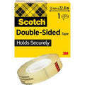 Dubbelzijdige tape zonder dispenser 665 scotch 12,7mmx22,8m