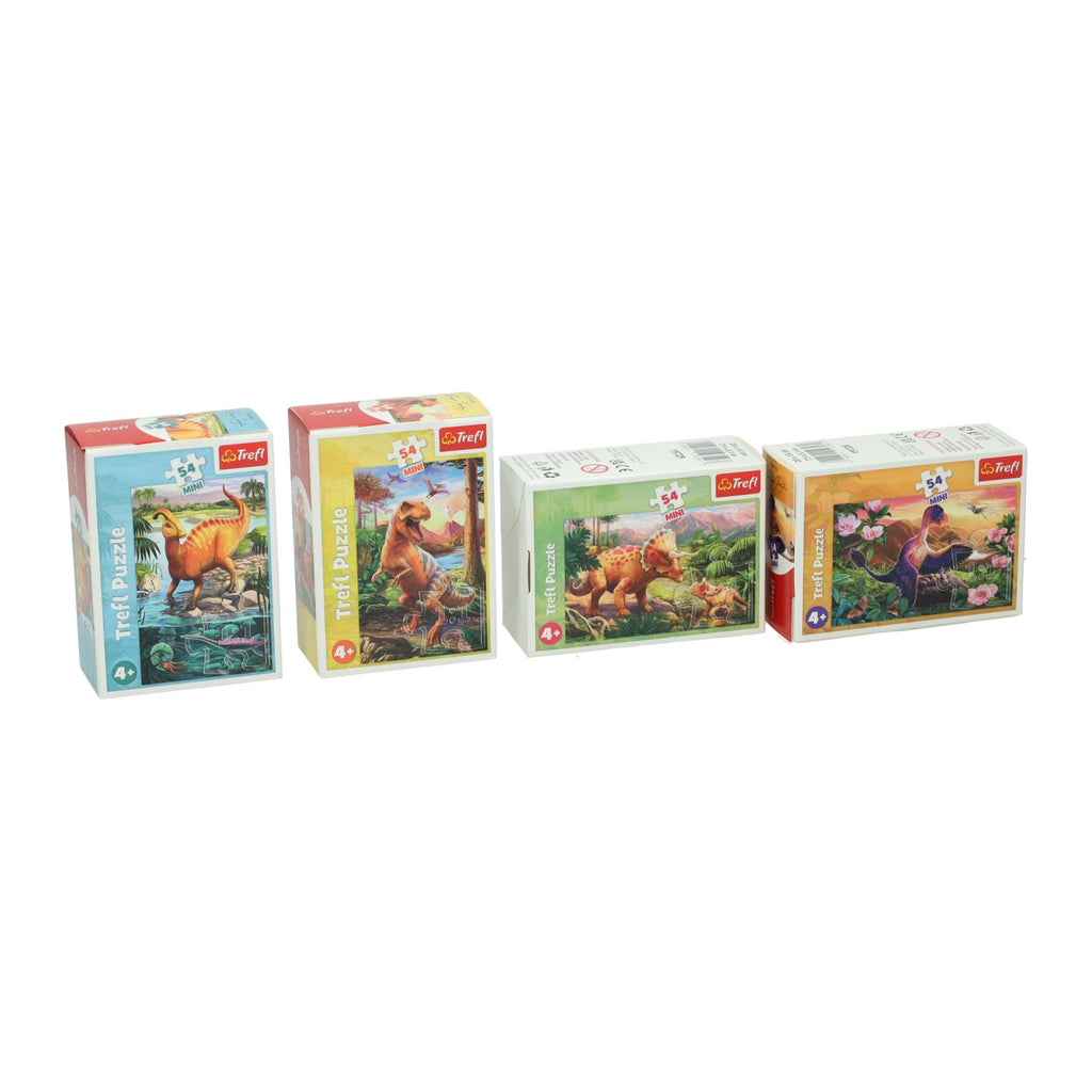 Mini-Puzzle „Fantastischer Dino“, 54 Teile.